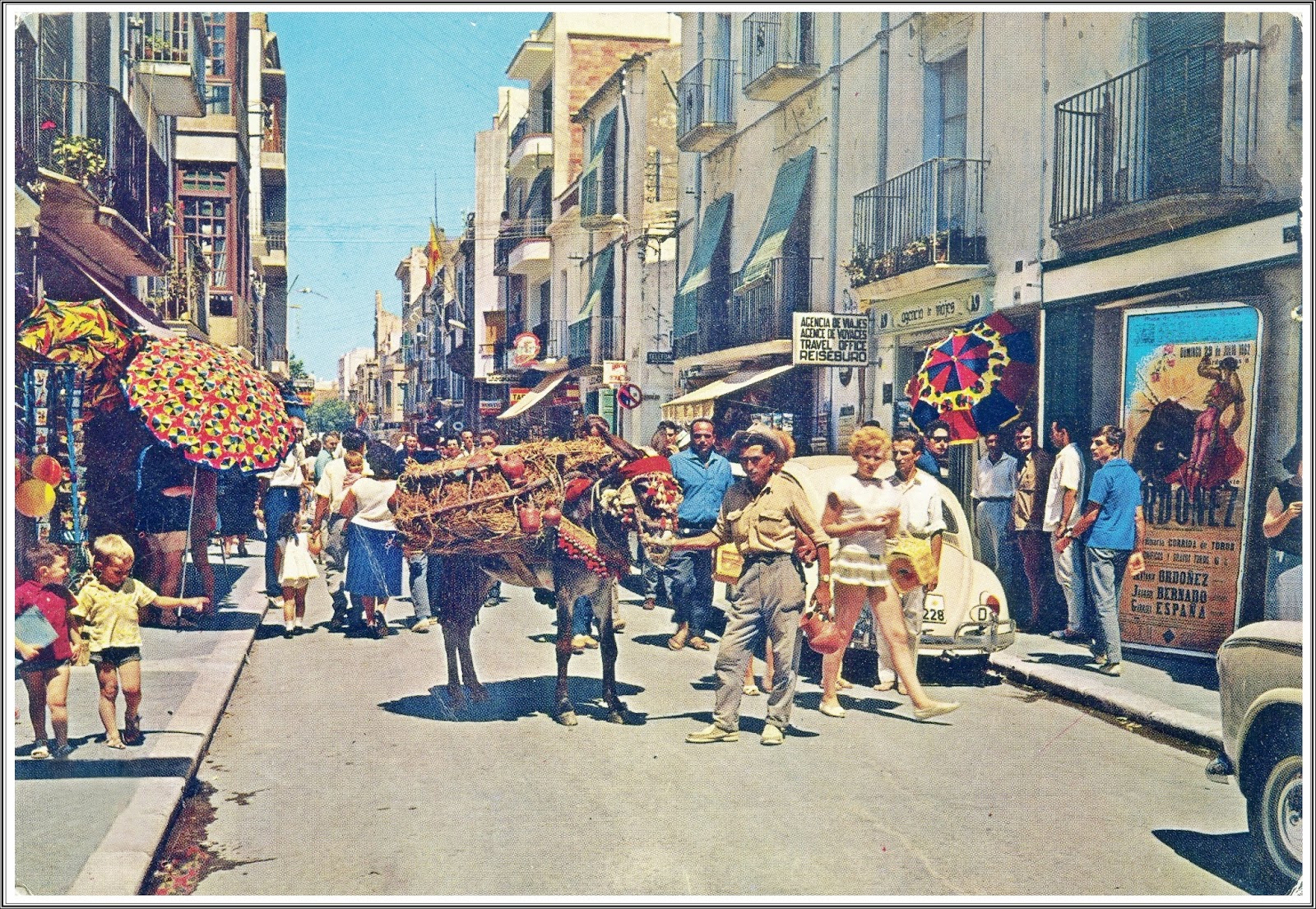 fotografía antigua de España los mundos de Jaimito old Spain ROSAS (GIRONA) 1963