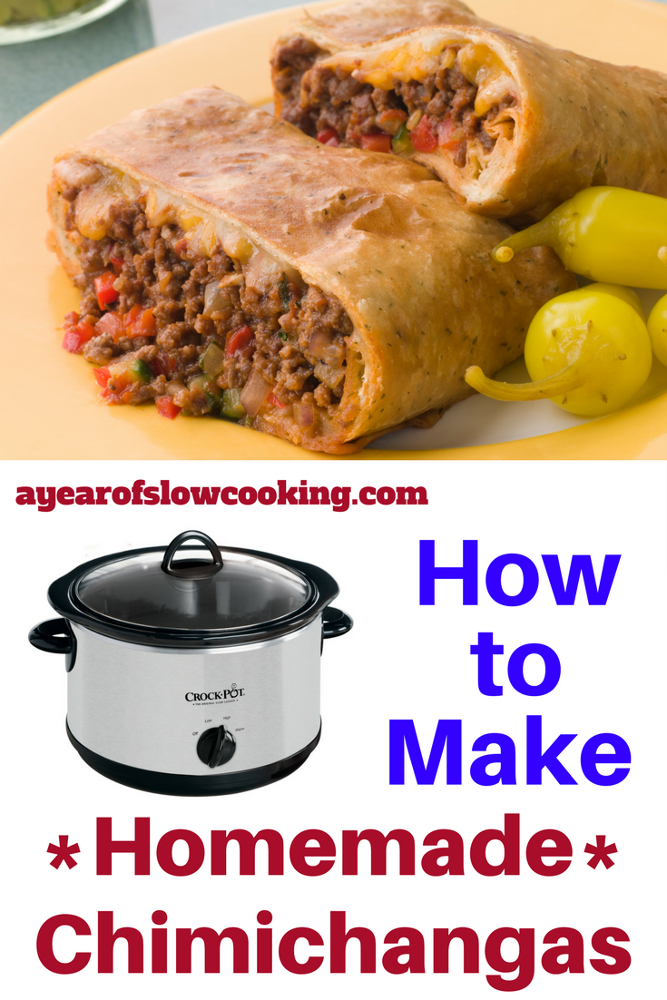 Homemade Chimichangas - The Stay At Home Chef