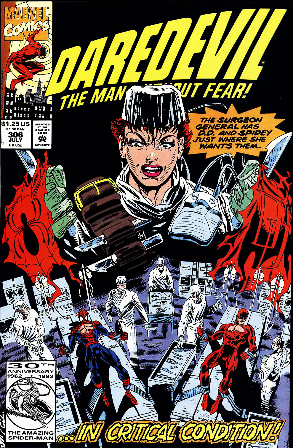 Read online Daredevil (1964) comic -  Issue #306 - 1