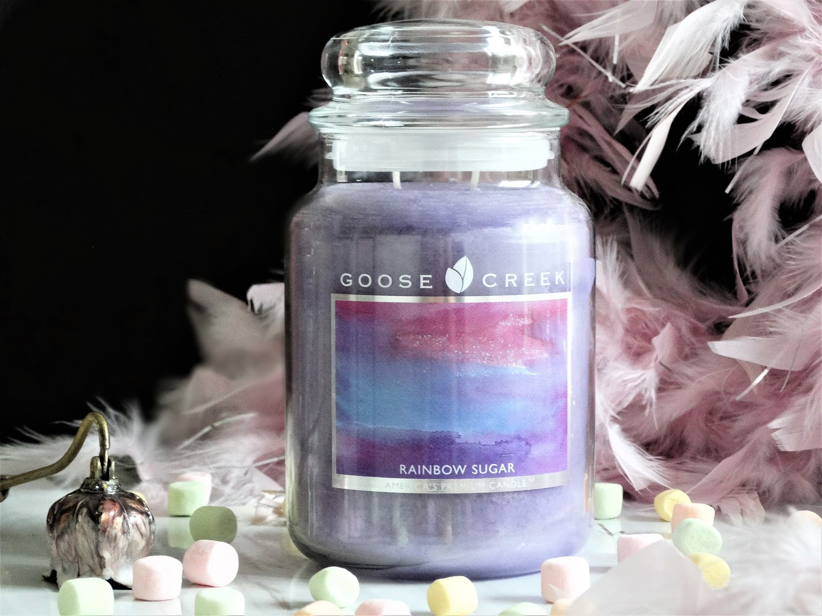 GOOSE CREEK RAINBOW SUGAR BOUGIE COTTON CANDY/BARBE A PAPA