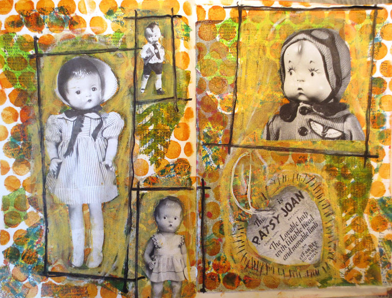 Using Gesso To Paint Dolls Using Gesso To Paint Dolls