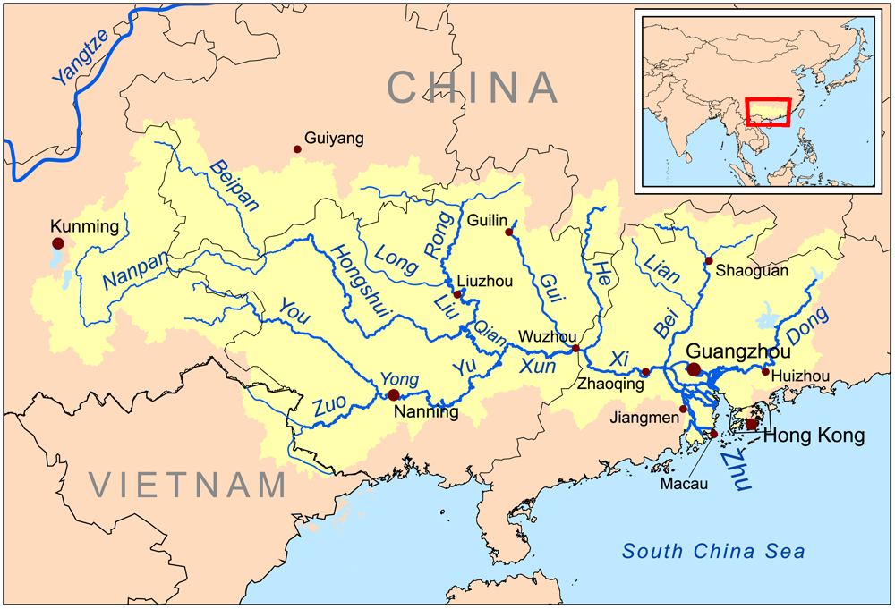 Map Of Asia Including Rivers - United States Map