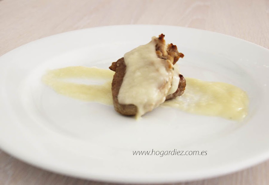 Solomillo de cerdo con salsa de manzana