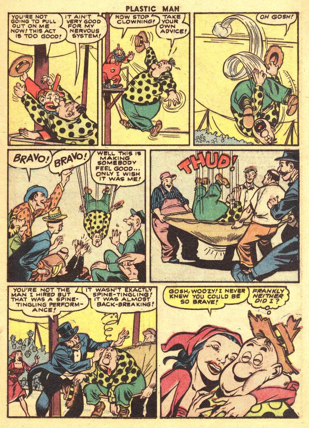 Read online Plastic Man (1943) comic -  Issue #32 - 18