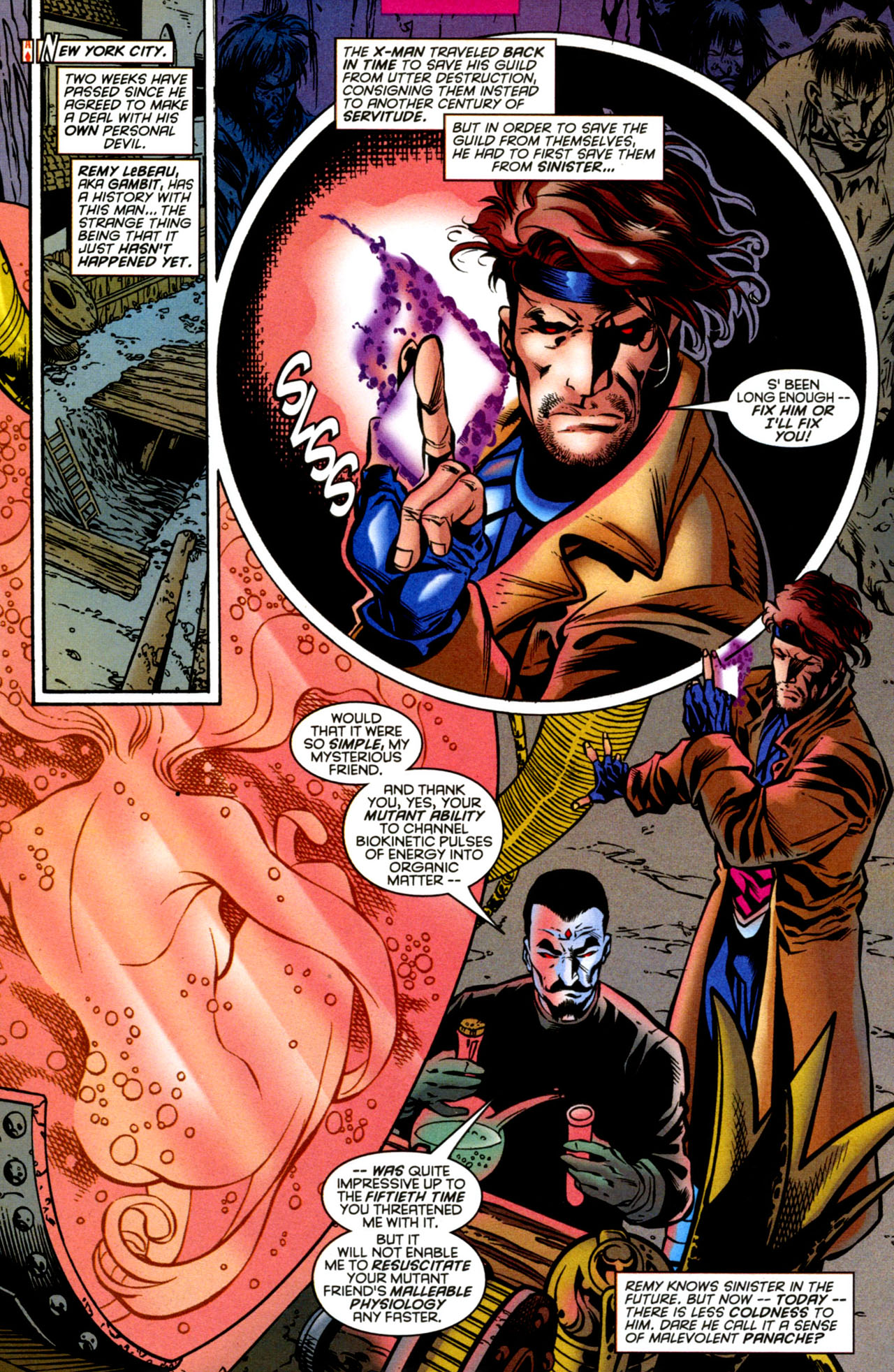 Read online Gambit (1999) comic -  Issue #14 - 5