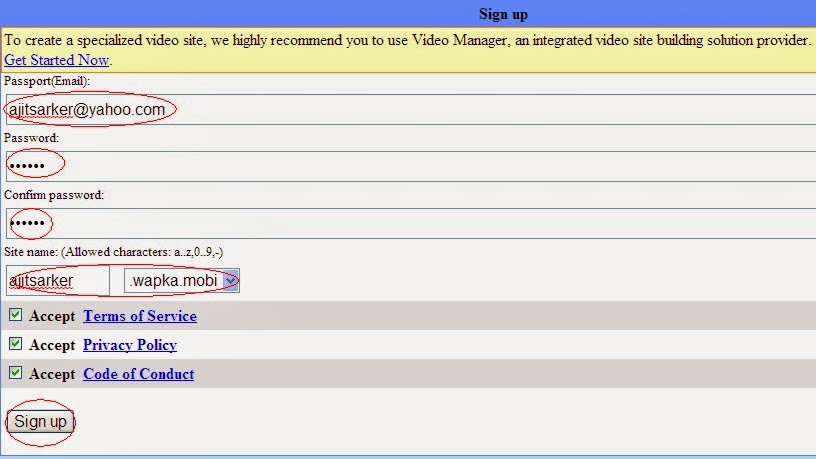 How can I create a Free Mobile Wapsite ~ Wikiton