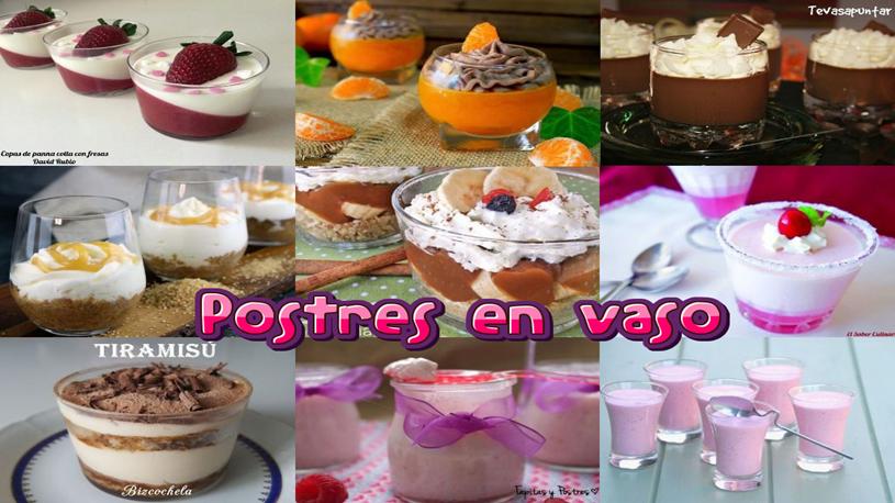 Postres en vaso. Grandes postres en formato individual ... image of Postres en vaso. Grandes postres en formato individual ...