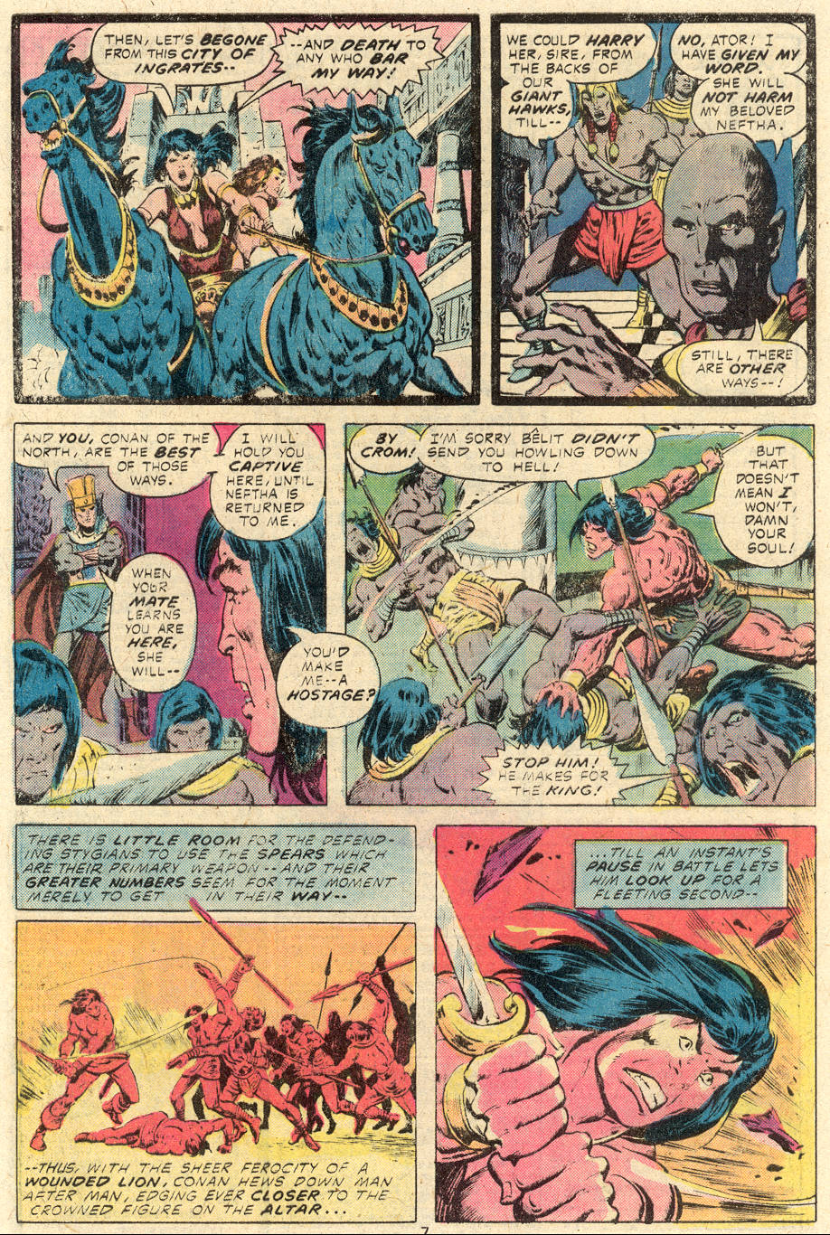 Read online Conan the Barbarian (1970) comic -  Issue #84 - 6