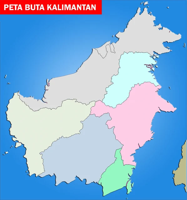 Gambar Peta Buta Kalimantan