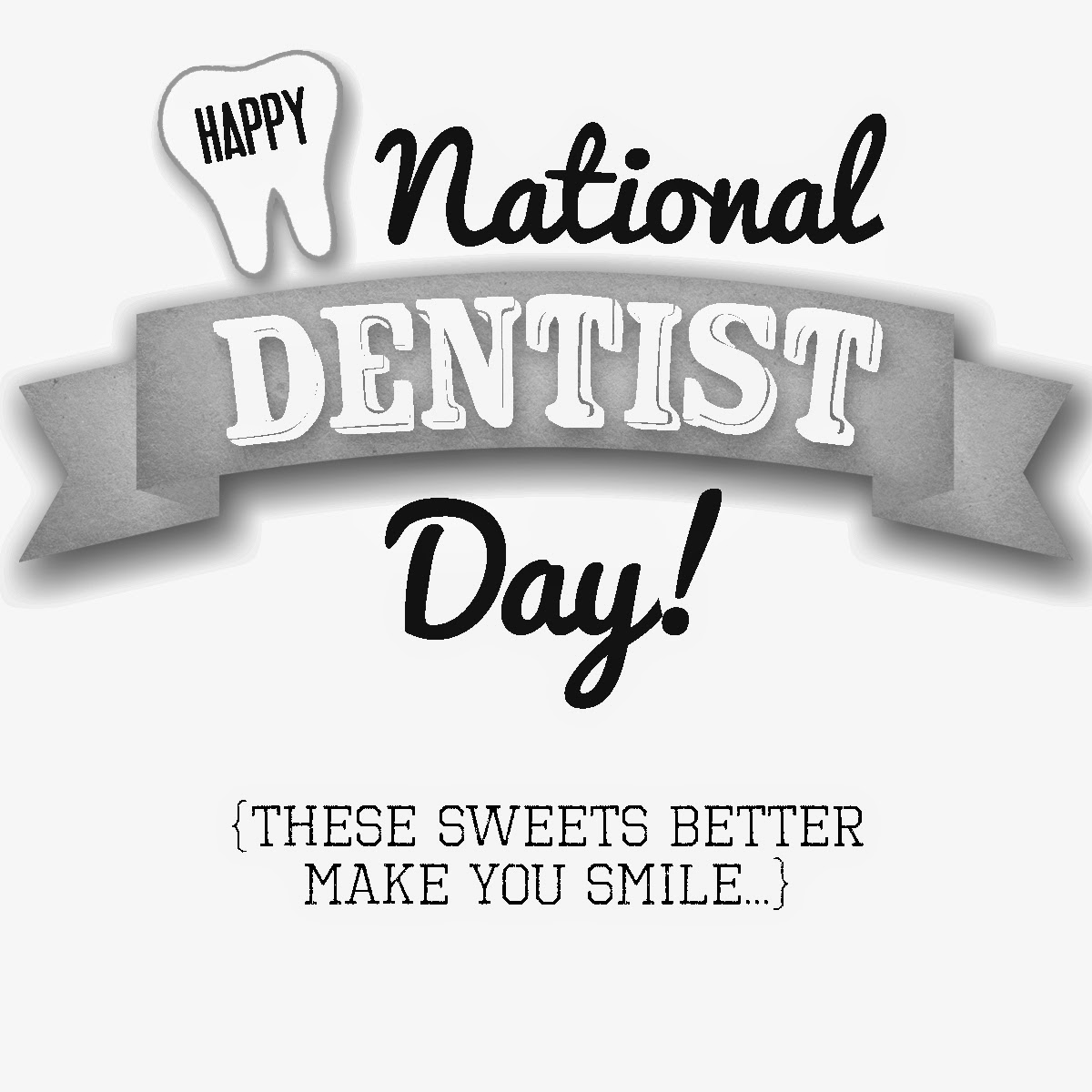 National Dentist Day Gift - especially for the daddy dentists & adaptable for any dentist! [includes free tag printable]