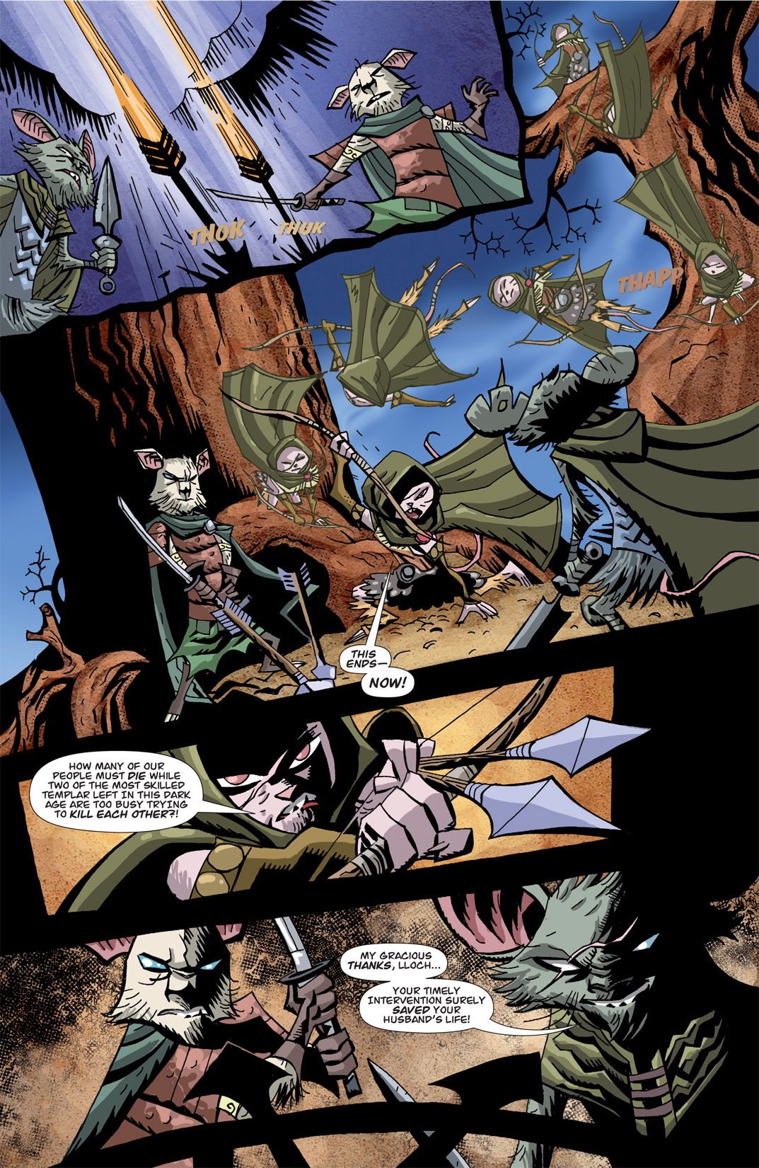Read online The Mice Templar Volume 3: A Midwinter Night's Dream comic -  Issue #2 - 8