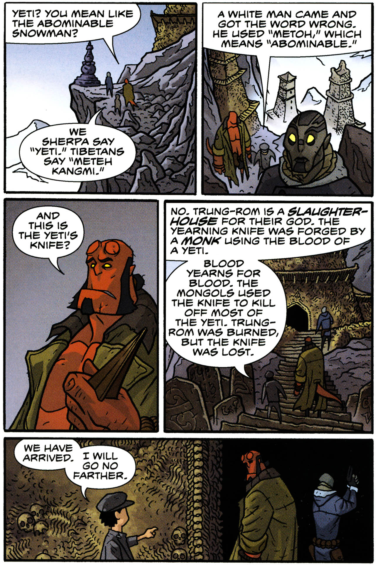 Read online Hellboy Animated: The Yearning comic -  Issue # Full - 17