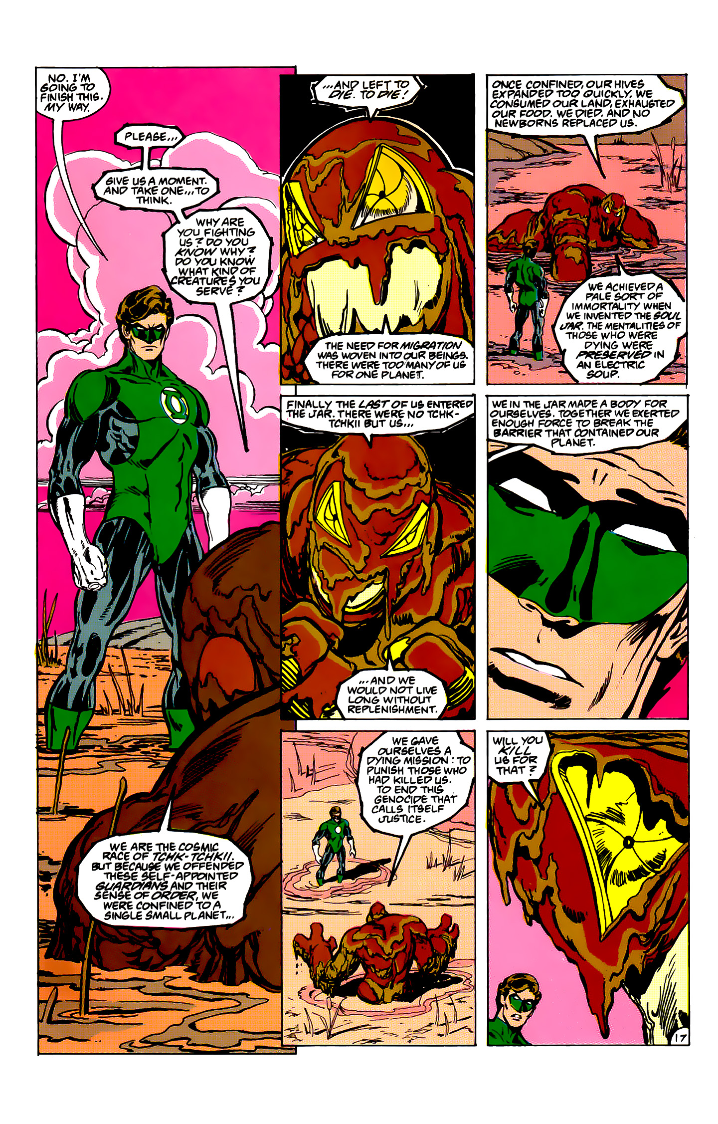 Read online Green Lantern: Emerald Dawn comic -  Issue #5 - 18