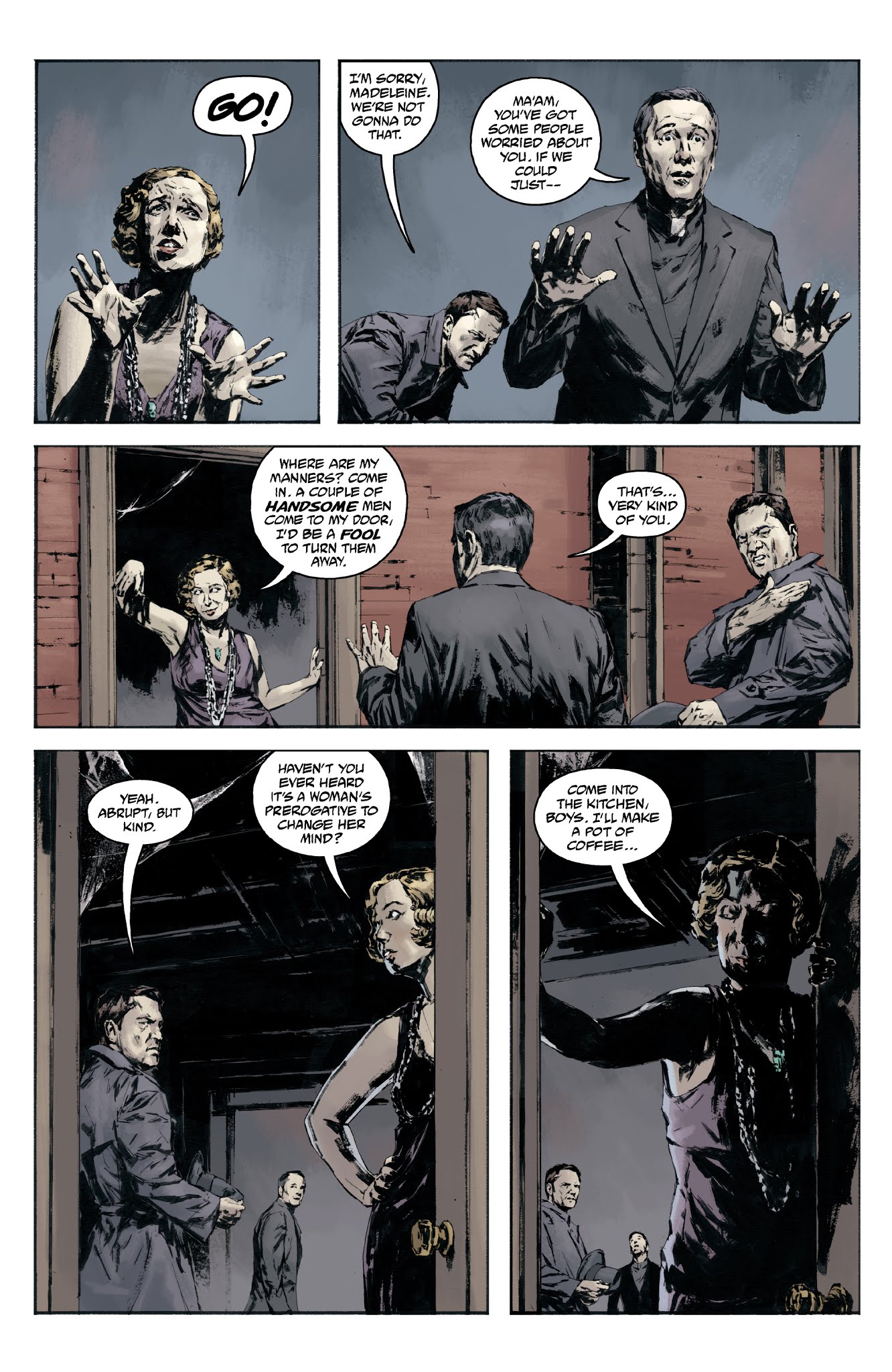 Read online Joe Golem: Occult Detective--Flesh and Blood comic -  Issue #2 - 3