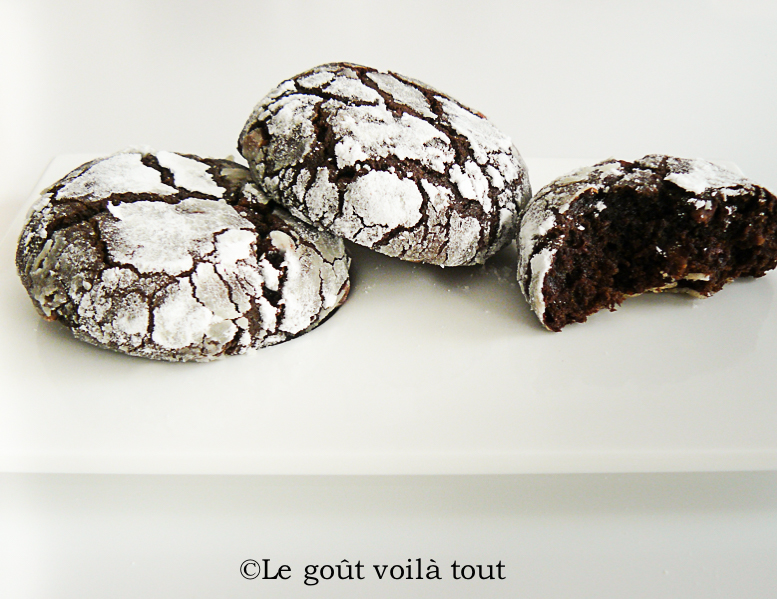 Craquelés aux chocolats