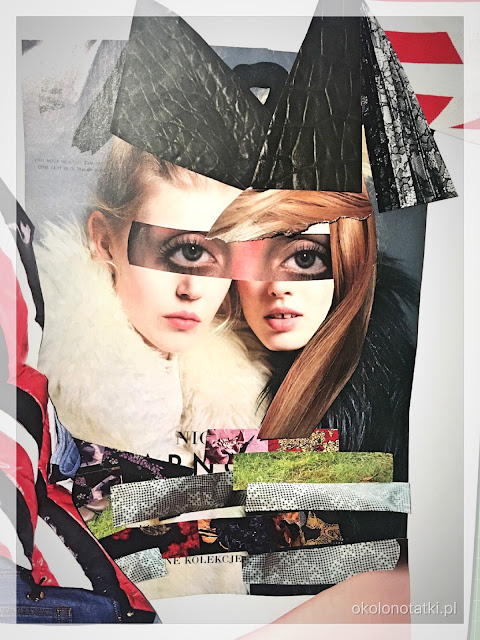 Agata Święcik, Cosmic Girls collage art