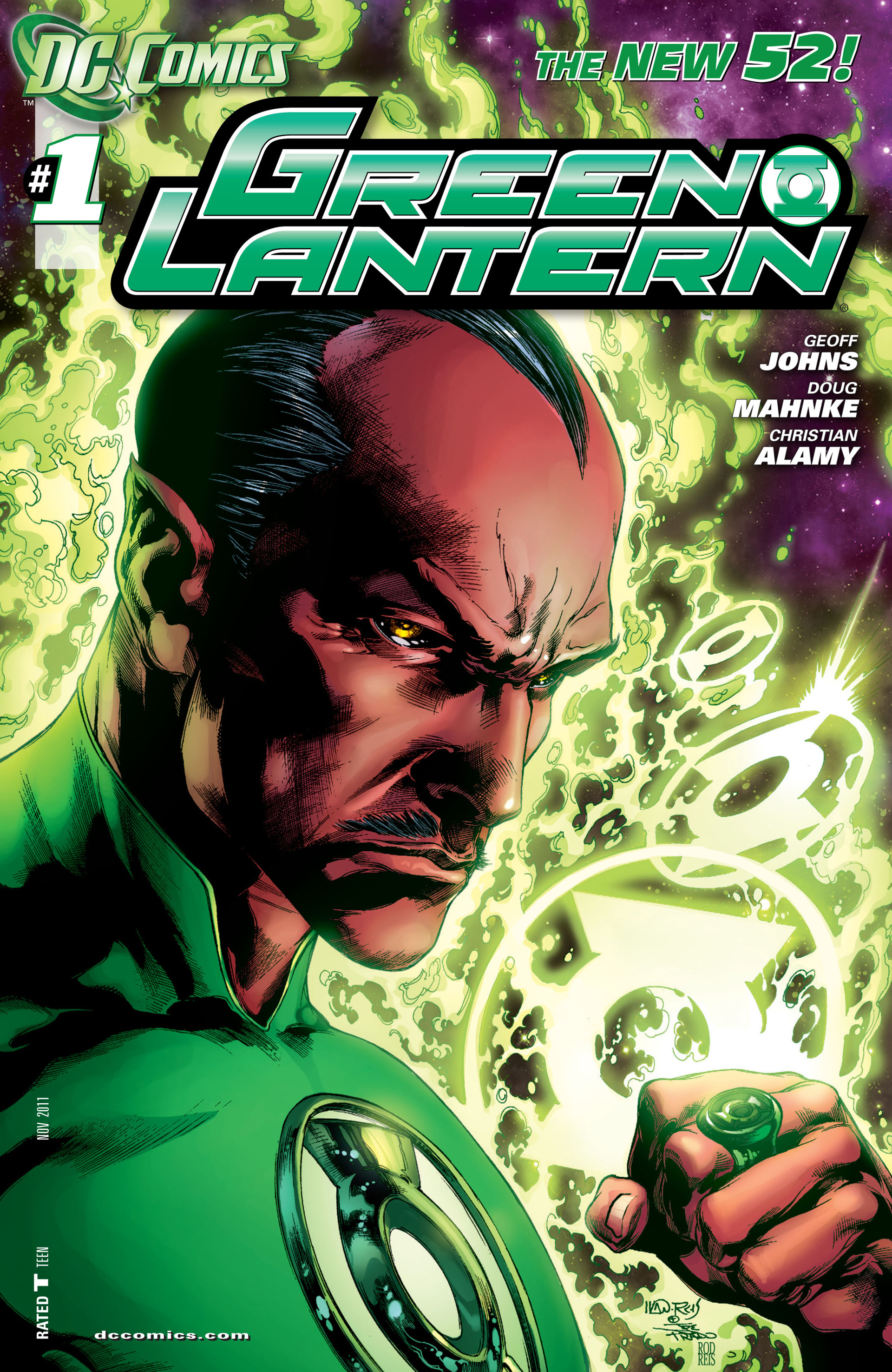 Read online Green Lantern (2011) comic -  Issue #1 - 1