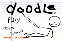 Here is Doodle game by #DoodleNinja hosted for #Miniclip! #OnlineGames #FlashGames