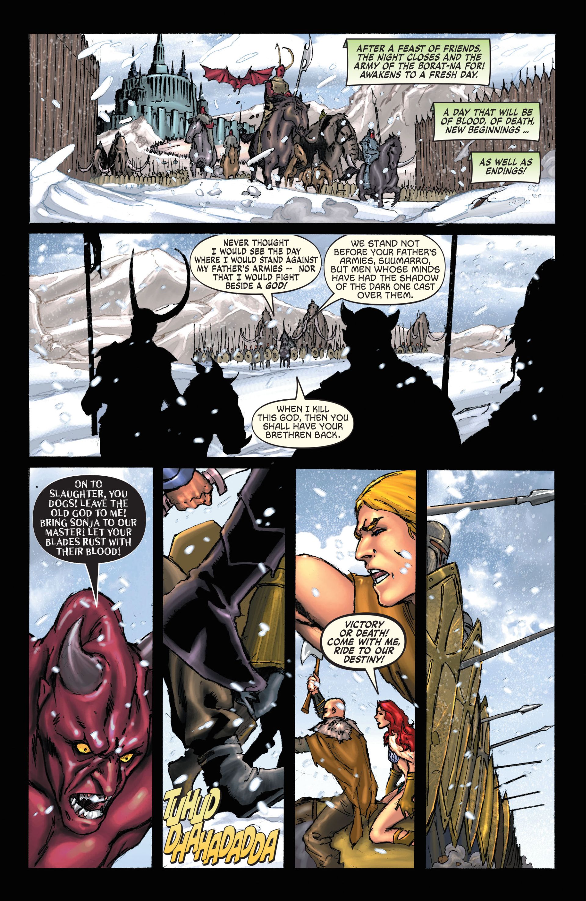 Read online Red Sonja (2005) comic -  Issue #16 - 12