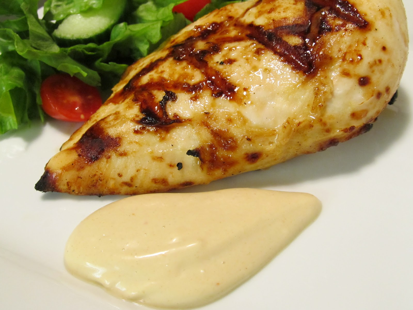 Jenn's Food Journey Grilled Chicken with Mustard Sauce