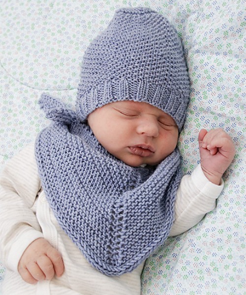 Beautiful Skills - Crochet Knitting Quilting : Knitted Hat & Shawl for ...