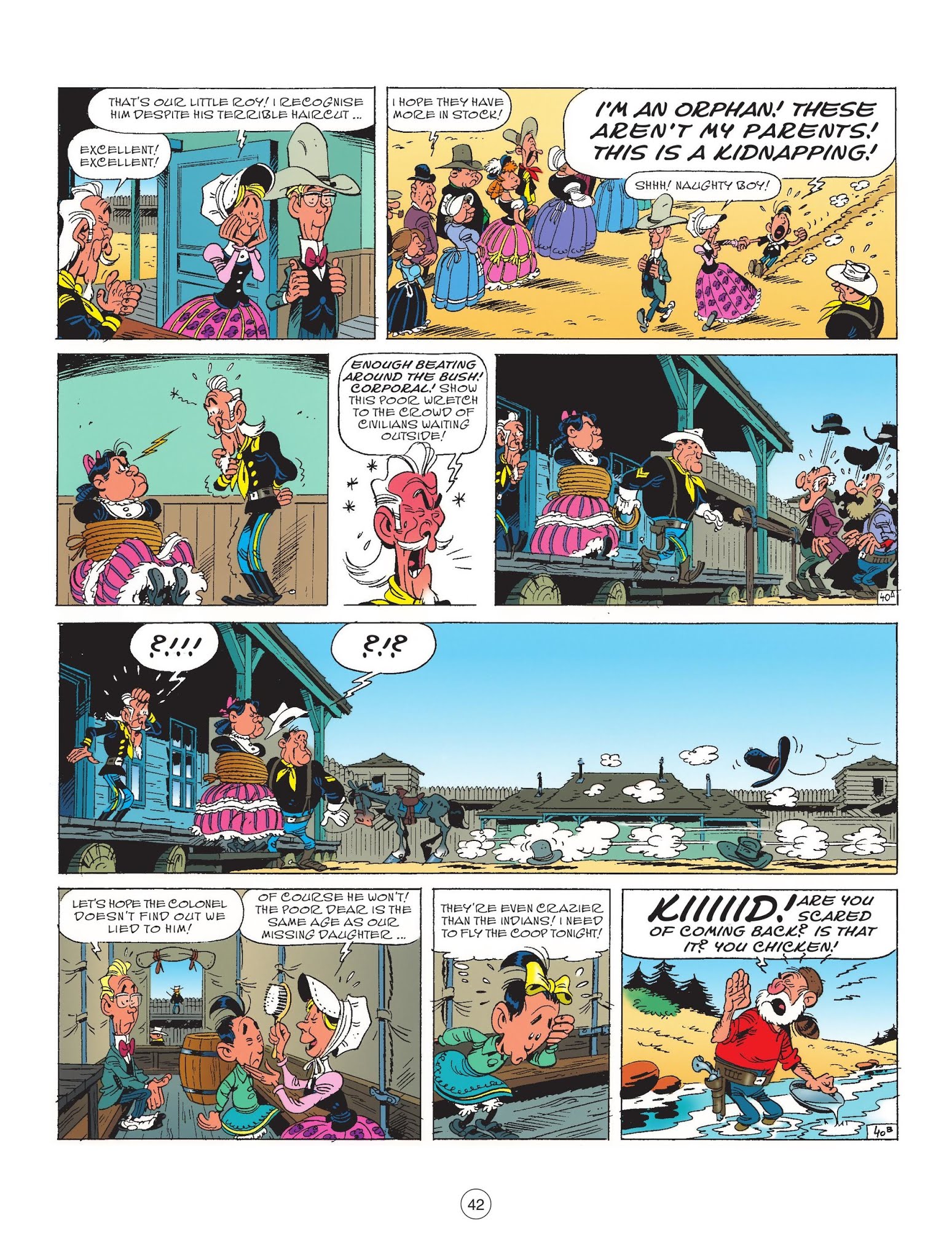 Read online A Lucky Luke Adventure comic -  Issue #69 - 44