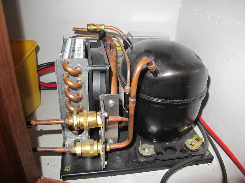 CKD Boats Roy Mc Bride Boat fridge compressors