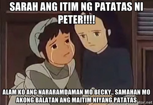 Anime Jokes Tagalog