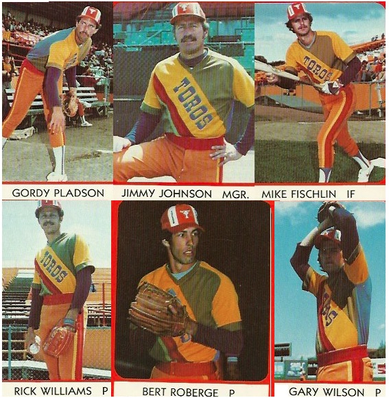 Number 5 Type Collection 1976 Caruso Tucson Toros Baseball 5, Mike