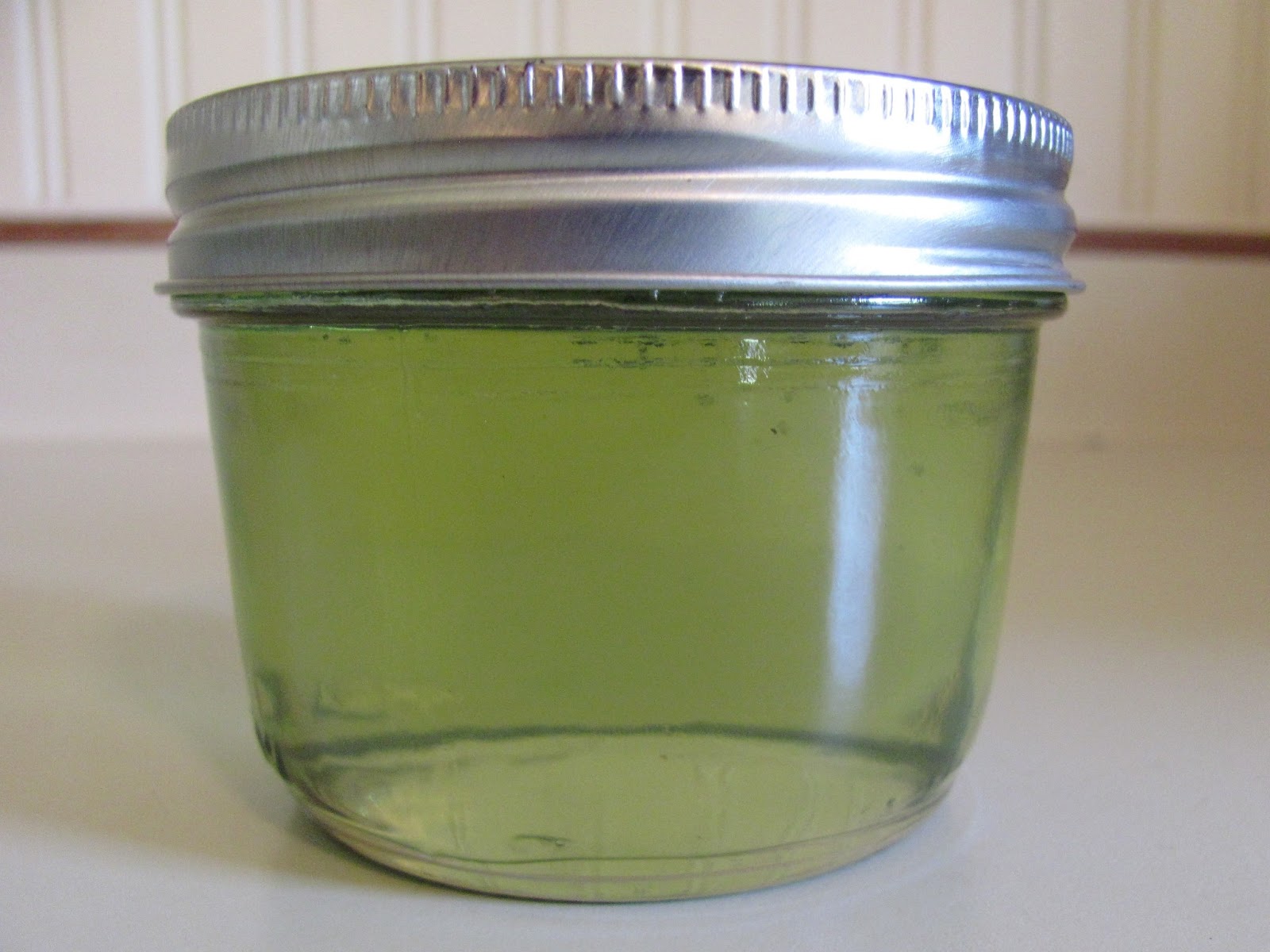 Sweet Domesticity Basil Jelly