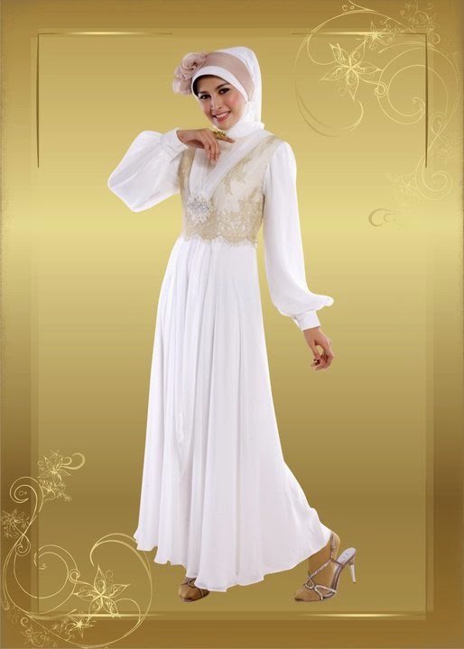 baju pesta muslimah