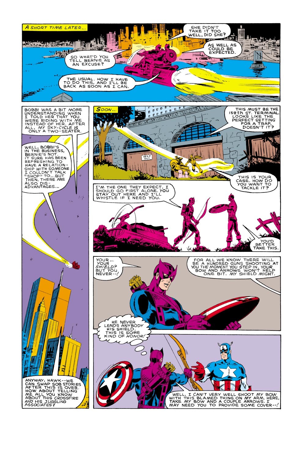 Captain America (1968) Issue #317 #245 - English 16