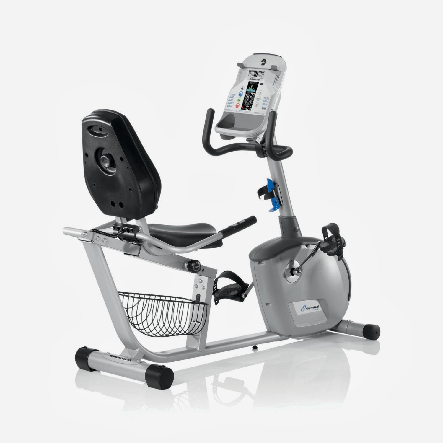 Nautilus R514c Recumbent Exercise Bike, review of features, highly spec & loads of programs & magnetic resistance
