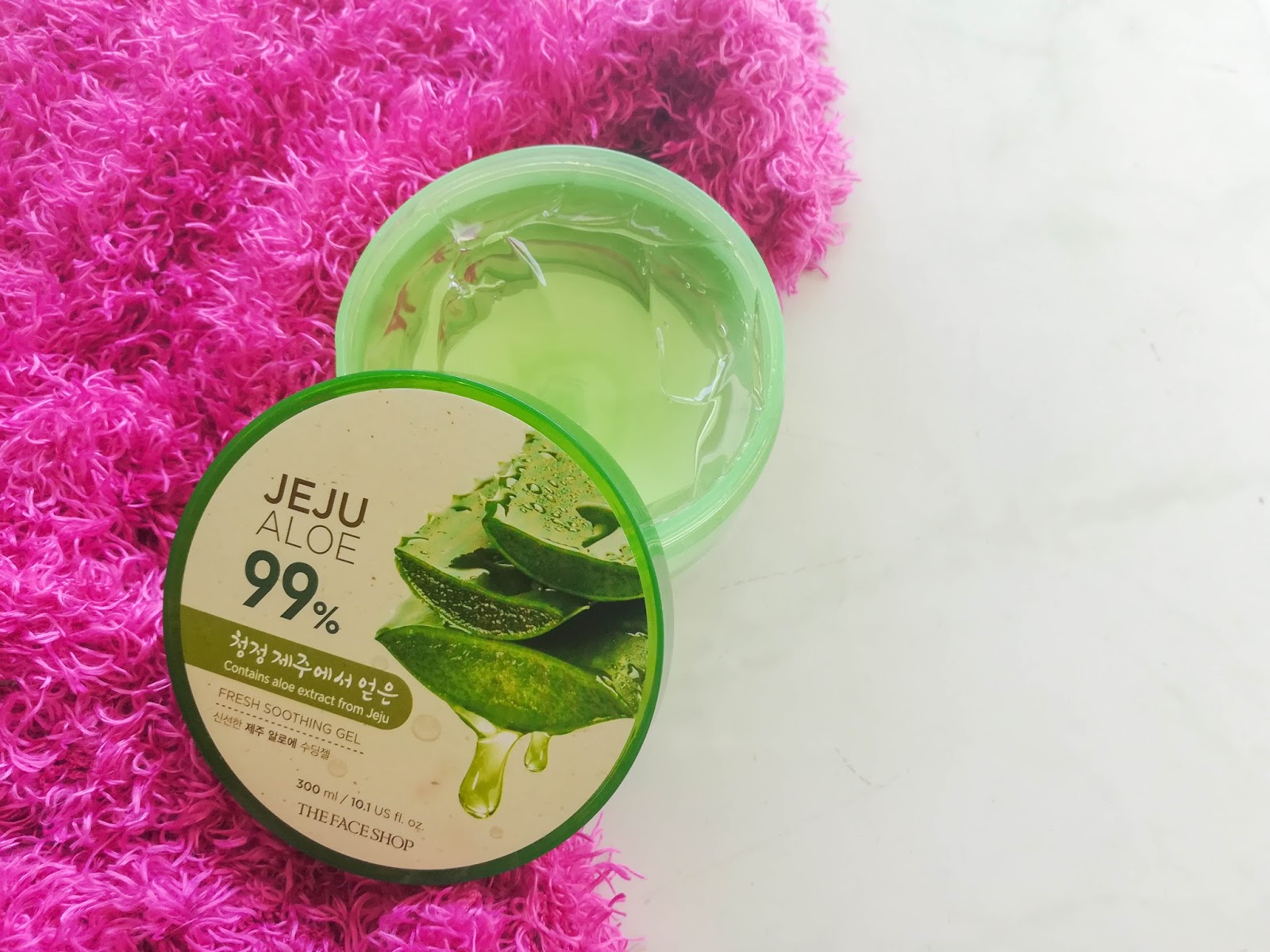 The Face Shop Aloe Vera Gel Review (3 days result) Thoughts & Life