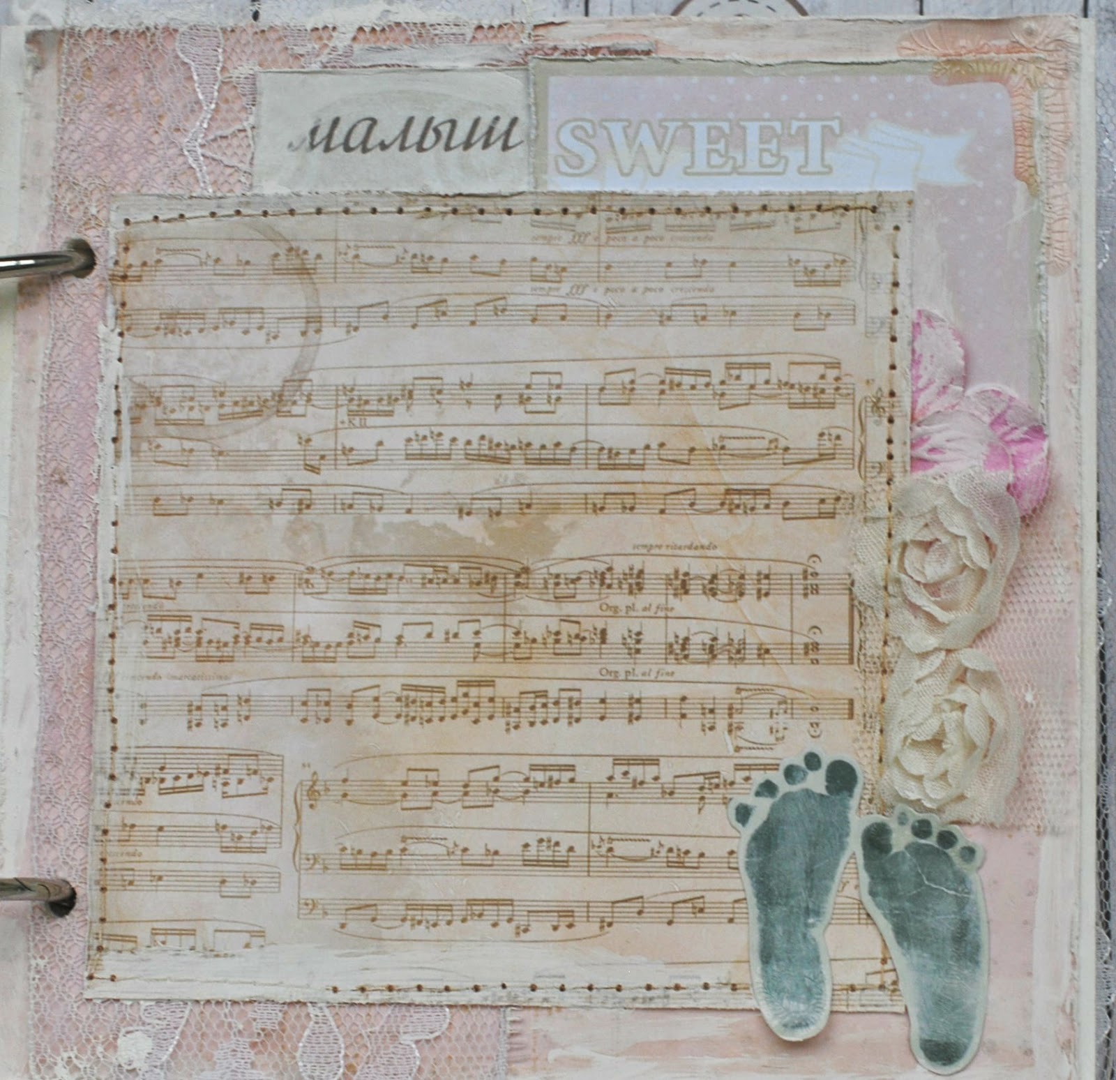 Шебби минник для девочки