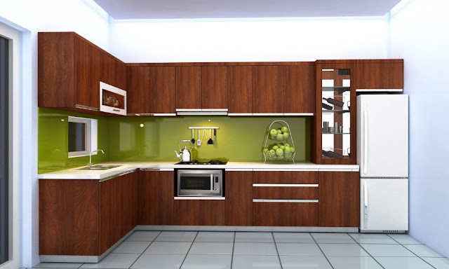 Đẹp - Bền - Rẻ với thiết kế tủ nội thất với tủ bếp gỗ Laminate