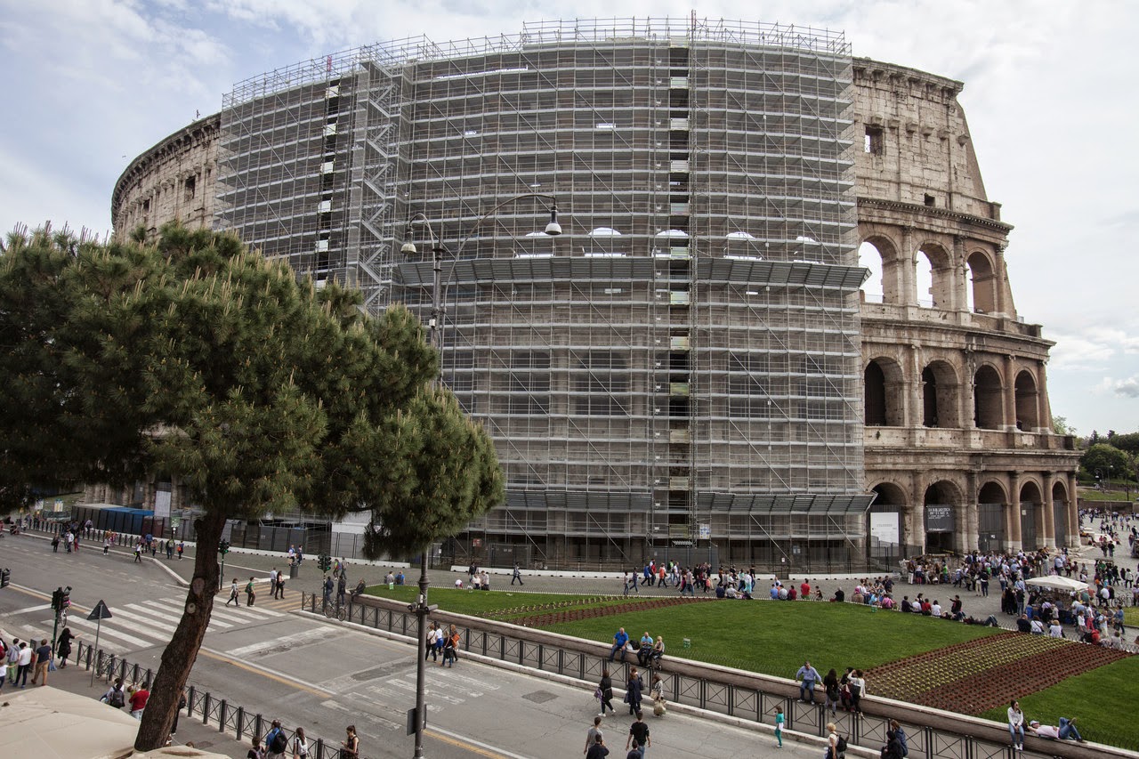 Rome's Colosseum gets a much needed facelift