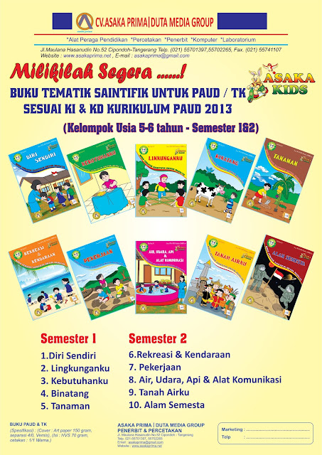 buku paud, download buku paud, buku tk penerbit asaka, buku paket paud murah, buku paket paud asaka, penerbit buku tk di Tangerang, buku paud k13, buku