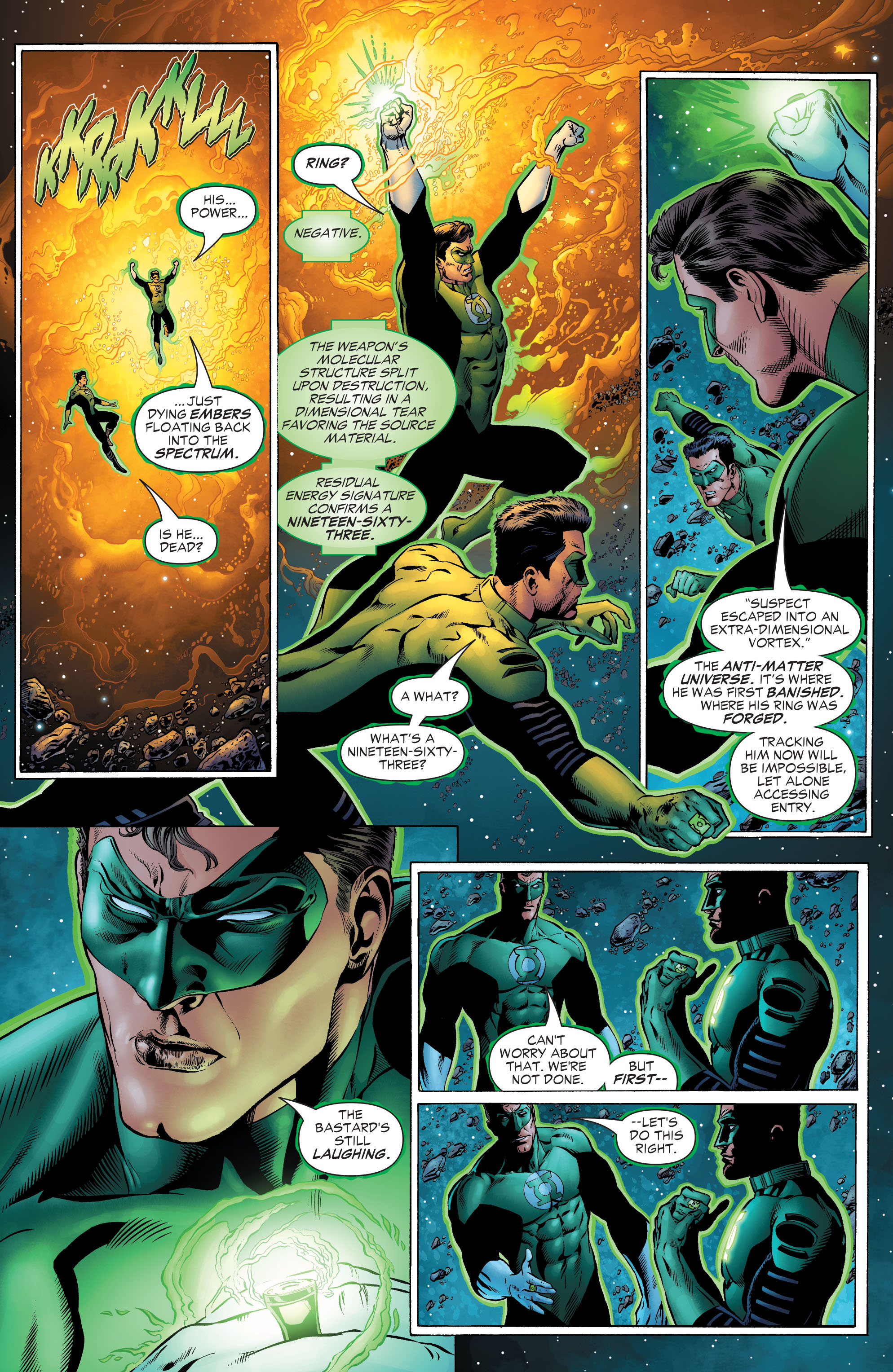 Read online Green Lantern: Rebirth comic -  Issue #5 - 15