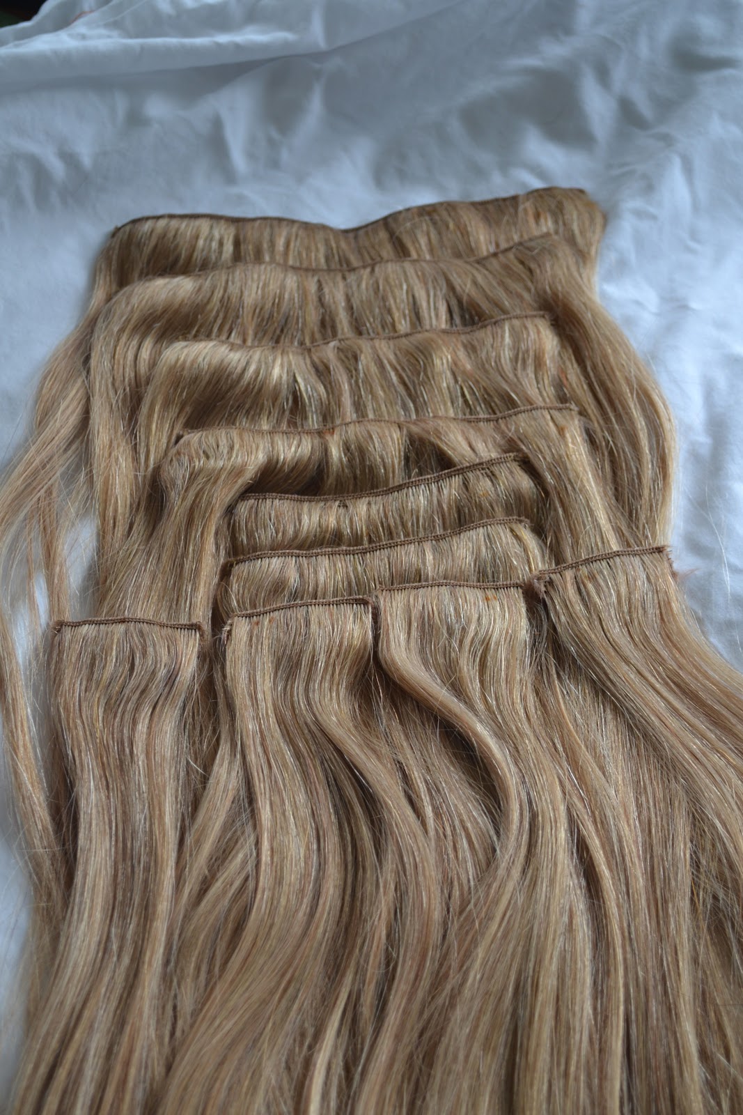 A Noble Beauty Luxy Hair Extension Review (160g 18 Dirty Blonde)