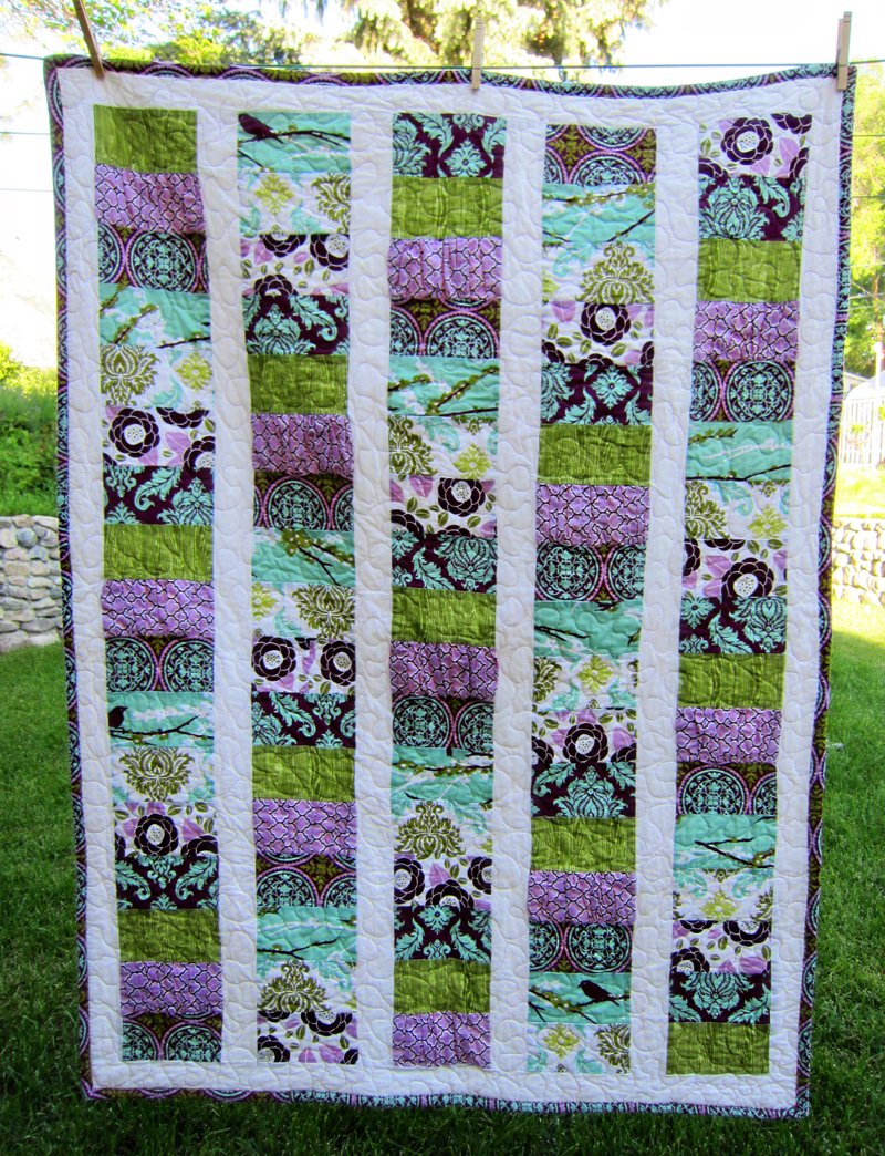 Yards and Yards: Introducing the Random Ruffles Baby Quilt