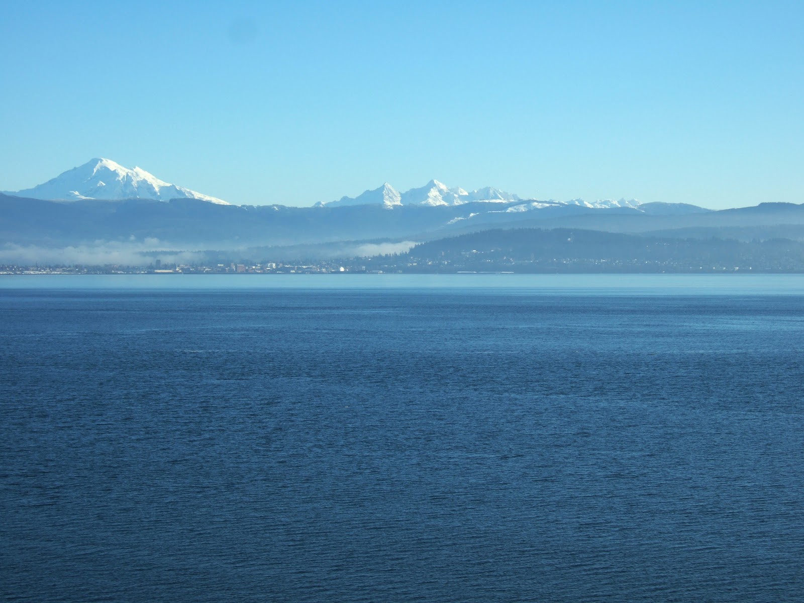 Reading the Washington Landscape Sun! and Bellingham Bay
