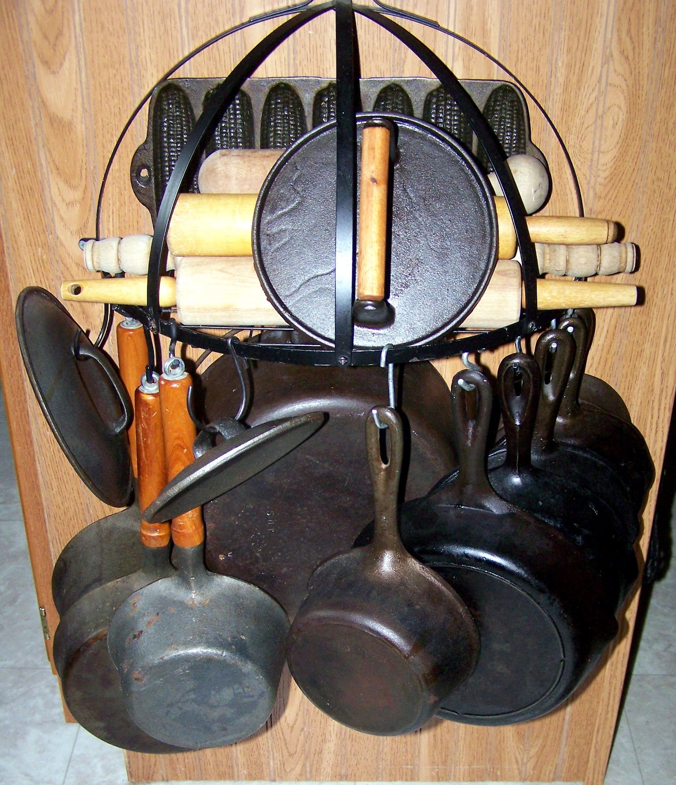 Restful Trails Food Forest Garden Cast Iron and other cookware and how