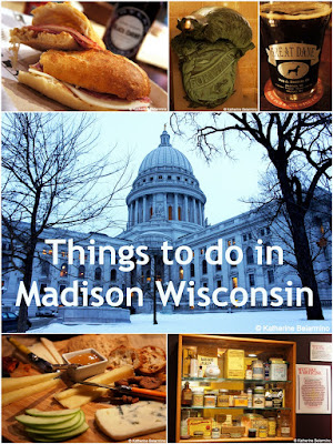 Travel the World: Things to do in Madison Wisconsin including touring the capitol building and the National Mustard Museum and dining on world-class food.