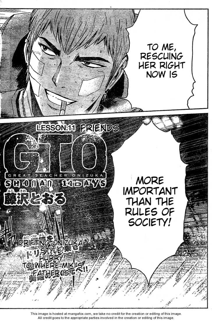 Gto Shonan 14 Days Vol 1 Chapter 11 Friends Mangahasu Gto Shonan 14 Days Vol 1 Chapter 11 Friends Mangahasu
