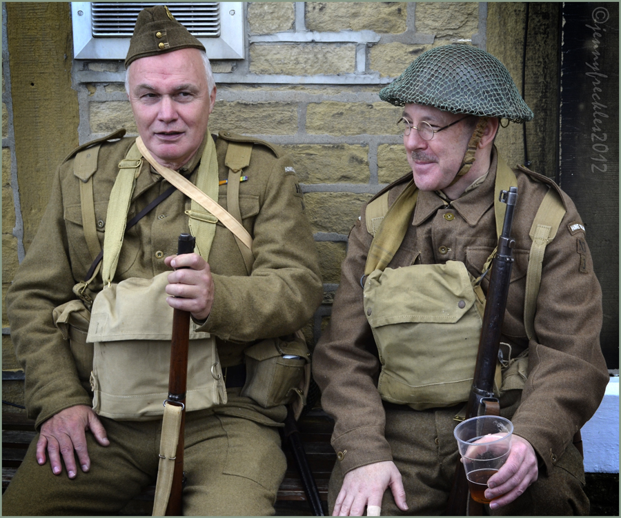 Saltaire Daily Photo The Home Guard (Haworth 1940s weekend)