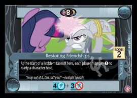 My Little Pony Restoring Friendships Absolute Discord CCG Card