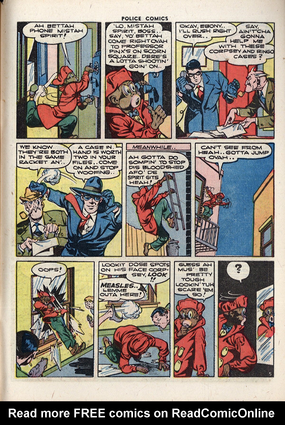 Read online Police Comics comic -  Issue #42 - 55