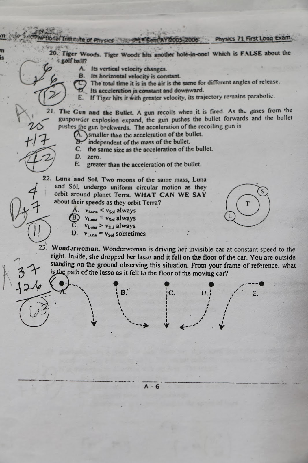UPD Samplexes, Readings, and Materials UPD Physics 71 First Long