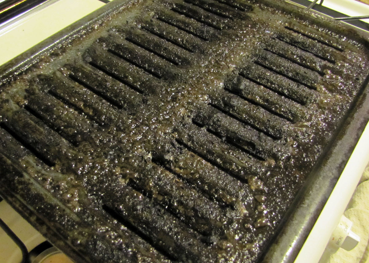 Smells Like Food in Here How to Clean a Broiler Pan and Rack
